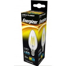 Dimmable 5W (40W Equiv) LED Filament Candle Small Edison Screw in Warm White - Cheap Light Bulbs