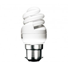 8w (40w) Bayonet Ultra Mini Low Energy Light Bulb (Cool White) - Cheap Light Bulbs