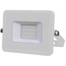 20W Slim LED Floodlight Cool White (White Case) - Cheap Light Bulbs